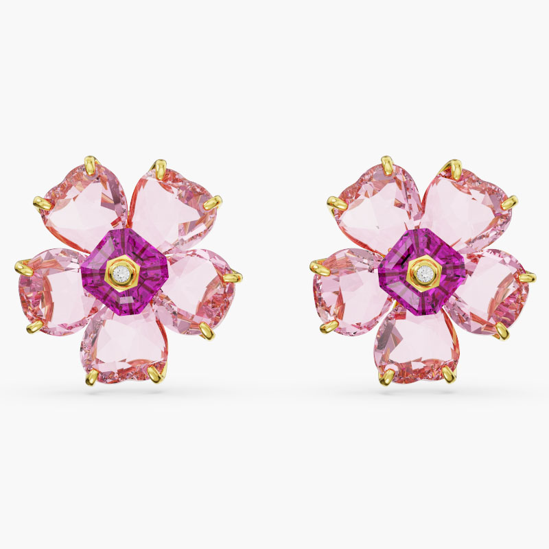 Bông Tai Swarovski Flower Florere Stud Earrings 5650563