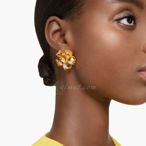 Bông Tai Swarovski Flower Florere Stud Earrings 5650571