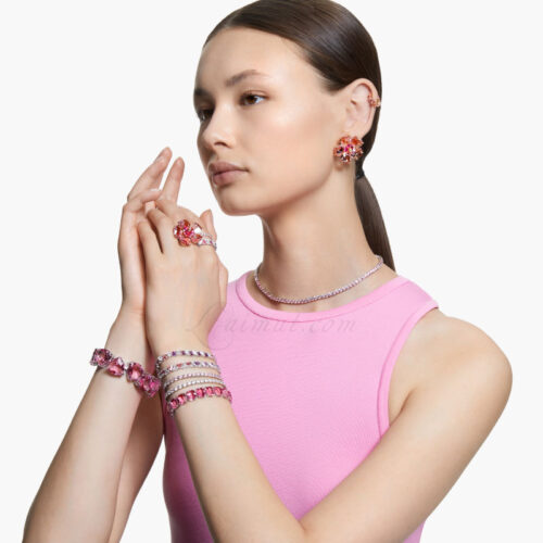 Bông Tai Swarovski Flower Florere Stud Earrings 5650563