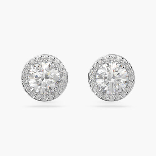 Bông tai Swarovski 5636269 chính hãng | Una Angelic Stud Earrings | Laimut