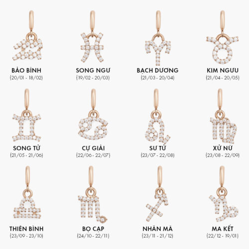 Charm Cung Hoàng Đạo Daniel Wellington Zodiac Watch RG