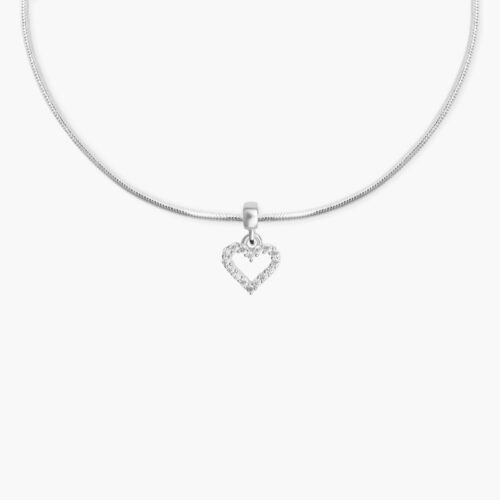 Charm Daniel Wellington Bạc S925 Heart Contour DW00401051