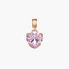 Charm Trái Tim Daniel Wellington Heart Pink Crystal DW00400425