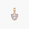 Charm Trái Tim Daniel Wellington DW00400424 Heart White Crystal Charm RG