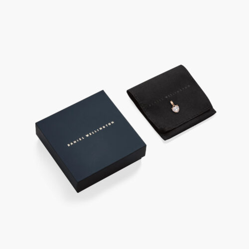 Charm Trái Tim Daniel Wellington DW00400424 Heart White Crystal Charm RG