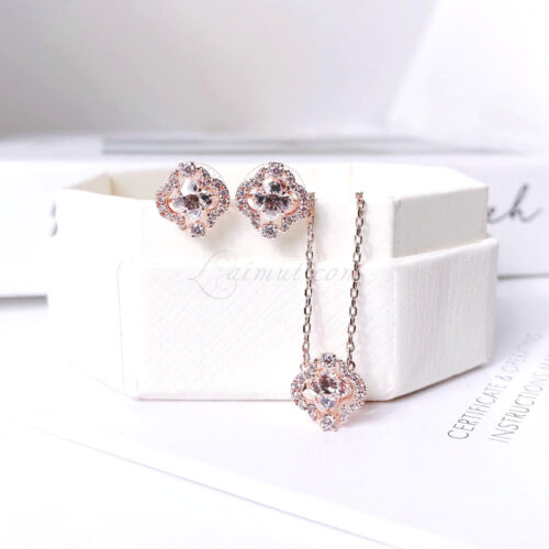 Dây Chuyền Cỏ 4 Lá Swarovski Sparkling Dance Necklace 5642928