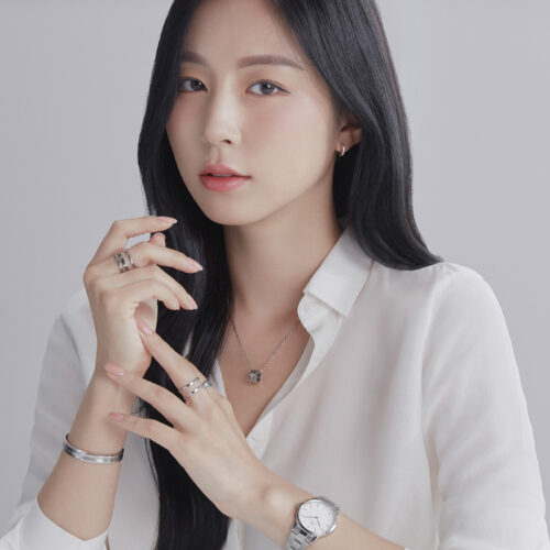 Dây Chuyền Daniel Wellington Elan Necklace Silver DW00400159, Bạc