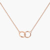 Dây Chuyền Daniel Wellington Elan Unity Necklace DW00400166 Rose Gold, Vàng Hồng