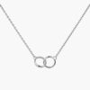 Dây Chuyền Daniel Wellington Elan Unity Necklace DW00400167 Silver, Bạc