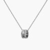 Dây Chuyền Daniel Wellington Chính Hãng Elevation DW00400195 Silver, Bạc