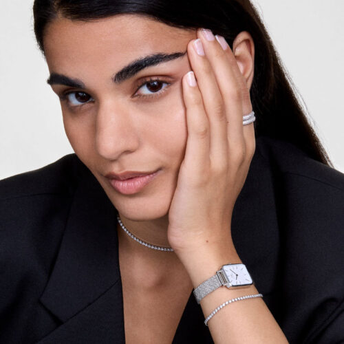 Vòng Cổ Daniel Wellington Chính Hãng Lumine DW00400389 Silver, Bạc