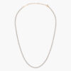 Vòng Cổ Daniel Wellington Chính Hãng DW00400390 Lumine Necklace Rose Gold, Vàng Hồng