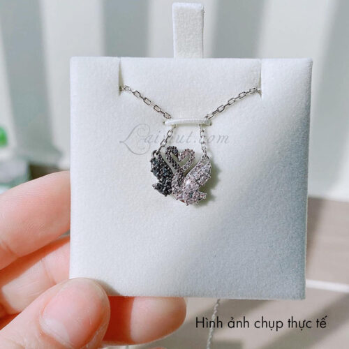 Dây Chuyền Swarovski Thiên Nga Đôi Swan Pendant 5705721