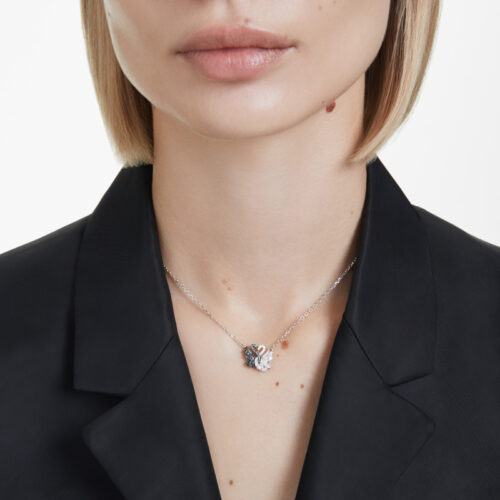 Dây Chuyền Swarovski Thiên Nga Đôi Swan Pendant 5705721