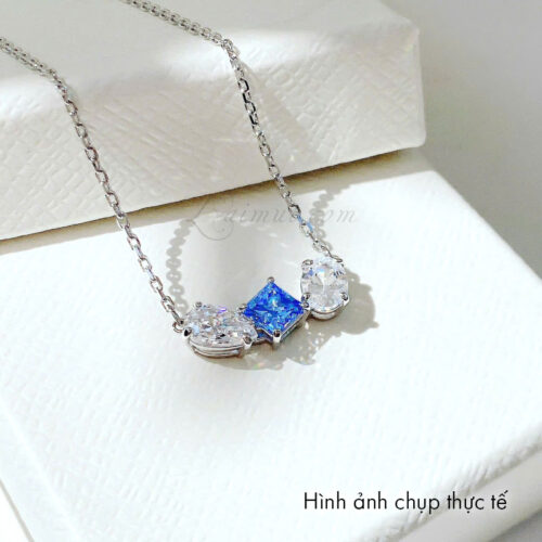 Dây Chuyền Swarovski Chính Hãng Blue Mesmera Pendant 5668276