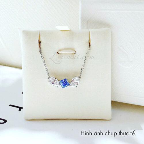 Dây Chuyền Swarovski Chính Hãng Blue Mesmera Pendant 5668276