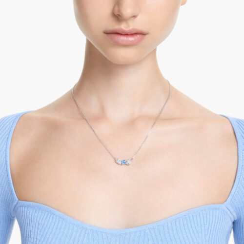 Dây Chuyền Swarovski Chính Hãng Blue Mesmera Pendant 5668276