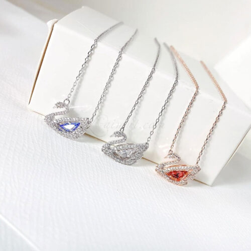 Dây Chuyền Swarovski Thiên Nga Dancing Swan Necklace 5533397, 5514421, 5614123