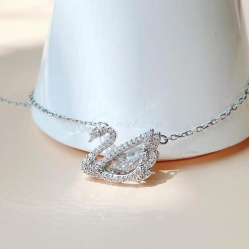Dây Chuyền Swarovski Thiên Nga Dancing Swan Necklace 5514421