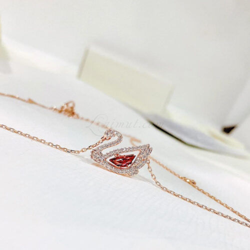 Dây Chuyền Swarovski Thiên Nga Dancing Swan Necklace 5614123