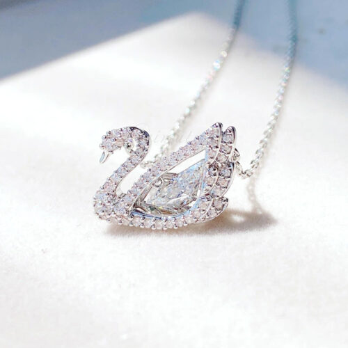 Dây Chuyền Swarovski Thiên Nga Dancing Swan Necklace 5514421