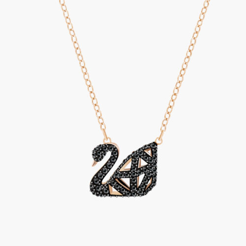 Dây Chuyền Thiên Nga Swarovski Hai Mặt Facet Swan Necklace 5281275
