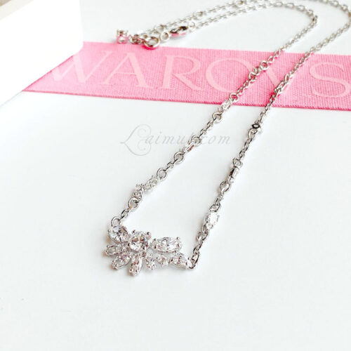 Dây Chuyền Swarovski Hoa Chính Hãng Flower Gema Pendant 5644683