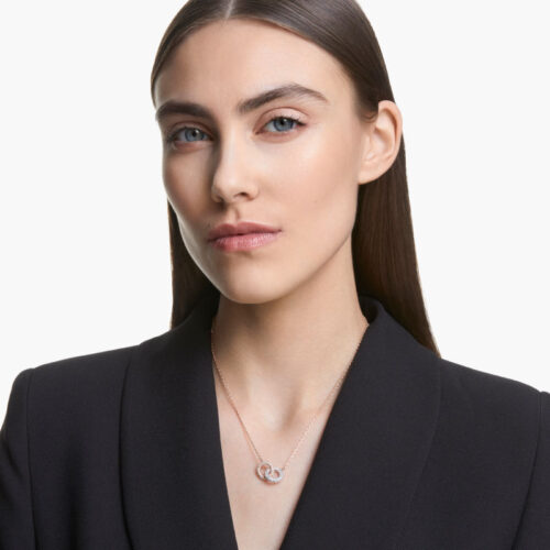 Dây Chuyền Swarovski Intertwined Circles Stone Necklace 5414999