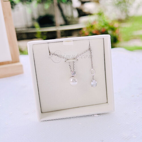 Dây Chuyền Swarovski Chính Hãng Matrix Pearl Pendant 5693897