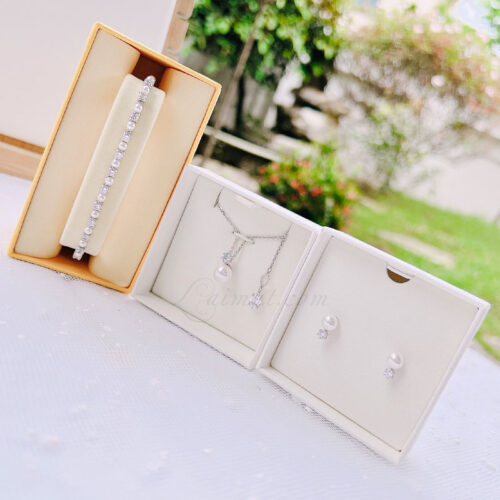 Dây Chuyền Swarovski Chính Hãng Matrix Pearl Pendant 5693897