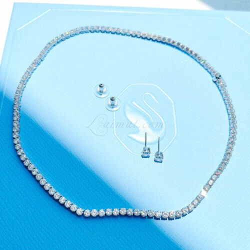 Vòng Cổ Swarovski Chính Hãng Matrix Tennis Necklace 5681796