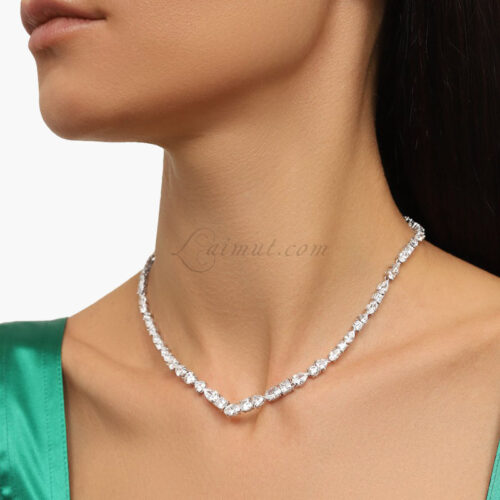 Vòng Cổ Swarovski Chính Hãng Mixed Cuts Mesmera Necklace 5665242 My Demon