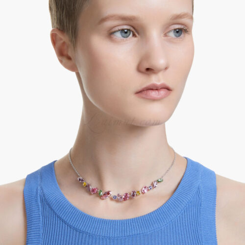 Dây Chuyền Swarovski Chính Hãng Multicoloured Gema Necklace 5658398