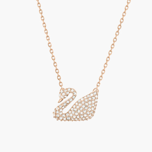 Dây Chuyền Swarovski Thiên Nga Rose Gold Swan Necklace 5121597