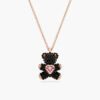 Dây Chuyền Swarovski Gấu Chính Hãng Black Teddy Pendant 5693623
