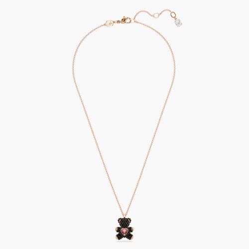Dây Chuyền Swarovski Gấu Chính Hãng Black Teddy Pendant 5693623