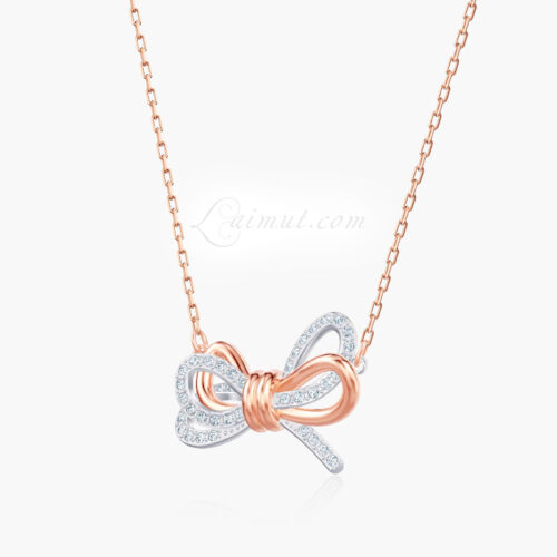 Dây Chuyền Swarovski Nơ Chính Hãng Lifelong Bow Pendant 5440636