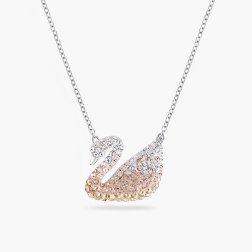 Dây Chuyền Swarovski Ombre Beige Iconic Swan Pendant 5215034