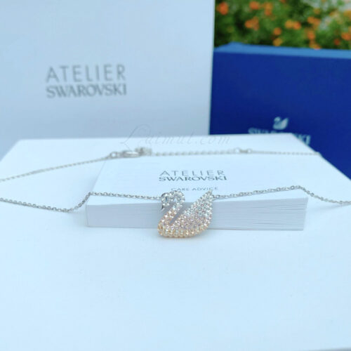 Dây Chuyền Swarovski Ombre Beige Iconic Swan Pendant 5215034