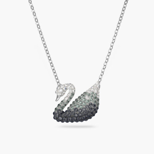 Dây Chuyền Swarovski Ombre Grey Iconic Swan Pendant 5614103