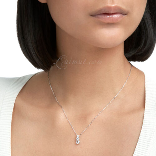 Dây Chuyền Swarovski Round Cut Stilla Attract Pendant 5414970