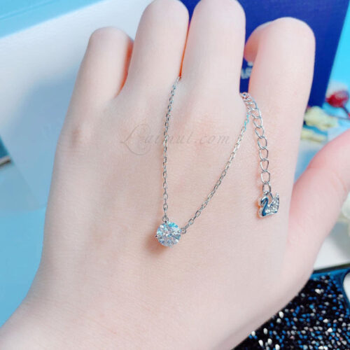 Dây Chuyền Swarovski Round Cut Stilla Attract Necklace 5408442