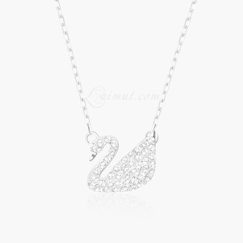 Dây Chuyền Swarovski Thiên Nga Trắng Iconic Swan Pendant 5187404