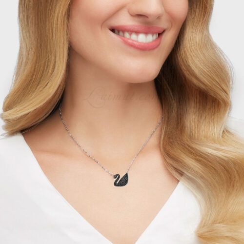 Dây Chuyền Swarovski Thiên Nga Đen Iconic Swan Pendant 5204134