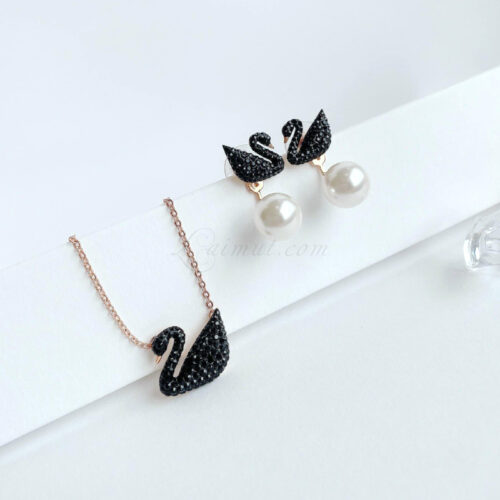 Dây Chuyền Swarovski Thiên Nga Đen Iconic Swan Pendant 5347329
