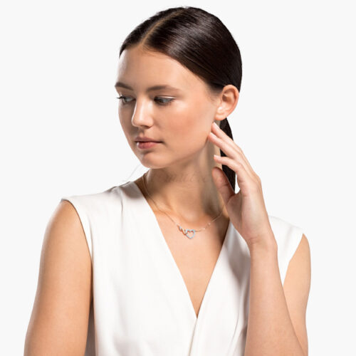 Dây Chuyền Swarovski Tình Yêu Infinity And Heart Necklace 5518865