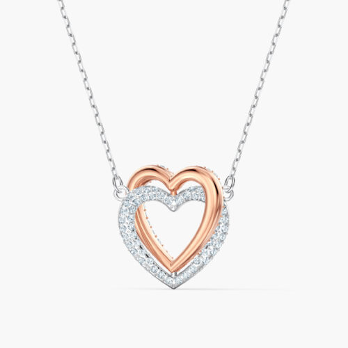 Dây Chuyền Swarovski Trái Tim Vĩnh Cửu Infinity Heart Necklace 5518868