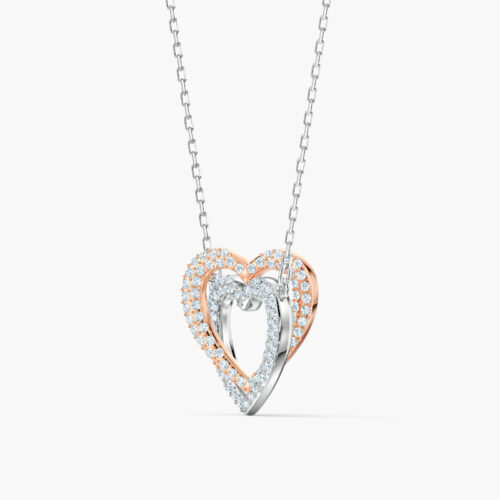 Dây Chuyền Swarovski Trái Tim Vĩnh Cửu Infinity Heart Necklace 5518868
