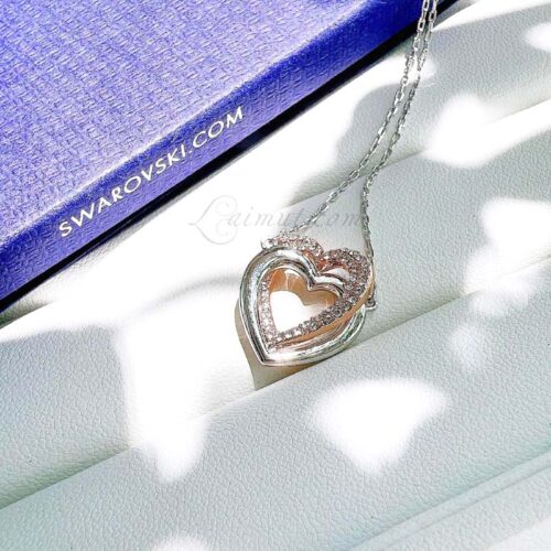 Dây Chuyền Swarovski Trái Tim Vĩnh Cửu Infinity Heart Necklace 5518868