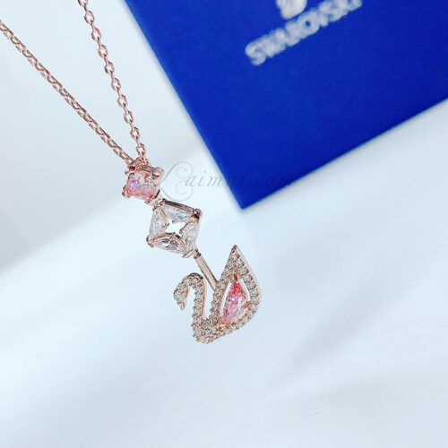 Dây Chuyền Thiên Nga Swarovski Dazzling Swan Y Necklace 5473024